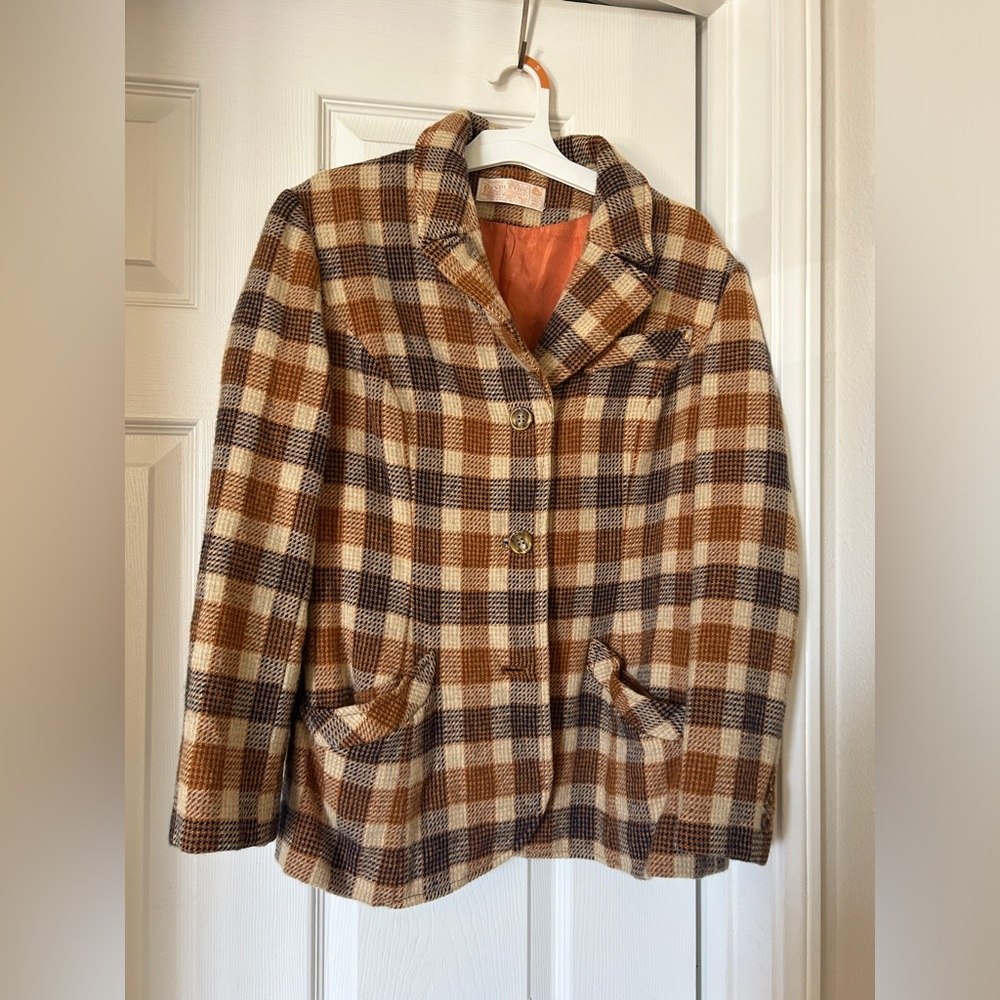 Vintage Pendleton coat pure virgin wool